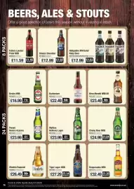 Booker Wholesale brochure Page 76: Modelo especial €26,49, Mythos Hellenic Lager €23,99