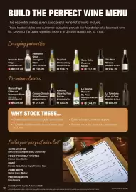 Booker Wholesale brochure Page 82: Paterson's Grove Chardonnay €34,79, Casa Solis Shiraz €34,79