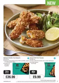 Booker Wholesale brochure Page 9: Chef's menu battered atlantic cod goujons €26,99