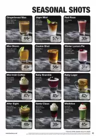 Booker Wholesale brochure Page 93: Baby Lager €0,42, Winter Lemon Pie €0,31