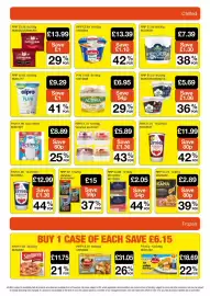 Booker Wholesale brochure Page 11: Clusters €5,89, Alpro plain €9,29