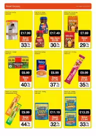 Booker Wholesale brochure Page 8: Great Value flipz €13,25, Fox's Tamik Cream €9,99