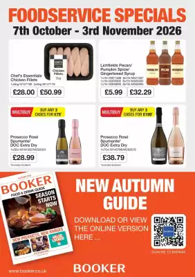 Booker Wholesale brochure (valid until 5-11)