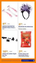 Folheto Action semana 43 Página 22: Frutos secos com chocolate Choco... €2,69, Bandolete de halloween €0,74
