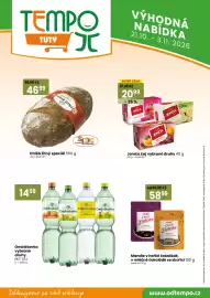 TEMPO leták | Market/Tuty Strana 12: Poex mandle v hořké čokoládě, v mléčné čokoládě se skořicí €58,99