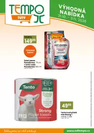 TEMPO leták | Market/Tuty Strana 16: Parodontax €149,99, Tento kuchyňské role Strong 3 vrstvé €49,99