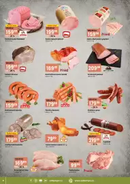 TEMPO leták | Market/Tuty Strana 4: Bivoj šunka nejvyšší jakosti €199,99, Prantl kosti křížové uzené masité €169,99