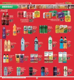 Encarte Redeconomia Página 18: Bebida Soja ADES Sabores €8,69, Refrigerante coca-cola €23,94