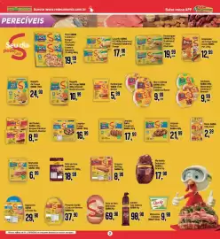 Encarte Redeconomia Página 2: Hambúrguer sadia 672g €19,99, Pizza sadia calabresa €19,99