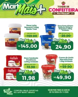 Folheto Mart Minas (válido até 25-10)