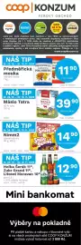 Konzum leták Strana 1: Nimm2 €14,90, Předměřická mouka €11,90