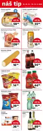 Konzum leták Strana 4: Maso uzeniny policka €22,90, Ondrášovka vybrané druhy €11,90