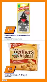 Catálogo Action semana 43 Página 11: Werther's Original Caramelos €1,49, Arbre Magique ambientadores para coche €1,99