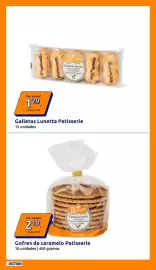 Catálogo Action semana 43 Página 12: Galletas Lunetta Patisserie €1,29, Patisserie Gofres de caramelo €2,19