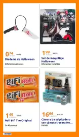 Catálogo Action semana 43 Página 20: Nor tec dashcam with backup camera with parking mode €16,66, Clown face paint kit €1,99