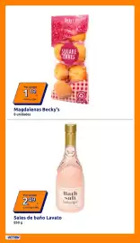 Catálogo Action semana 43 Página 23: Lavato bath salt peachy perfect €2,49, Becky's magdalenas €1,19