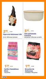 Catálogo Action semana 43 Página 29: Figura de Halloween LED €2,95, Mr Brownie brownies de halloween €1,49
