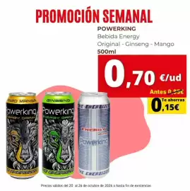 Folleto Supermercados Tu Alteza semana 43 Página 2: Powerking - bebida energy original - ginseng - mango €0,70