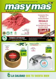 Folleto Masymas semana 43 Página 1: Asturiana - filete €16,13, Dorada - dorada €15,95