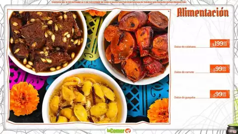 Folleto La Comer Página 35: Dulce de calabaza €199,00