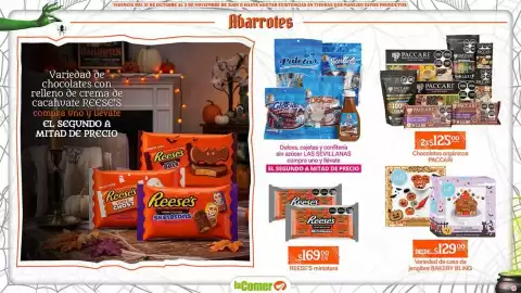 Folleto La Comer Página 6: Butr Variedad de casa de jengibre BAKERY BLING €129,00, Reese's miniatura €169,00