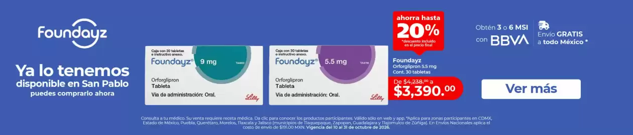 Folleto Farmacia San Pablo Página 2