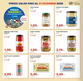 Volantino Tigre Pagina 10: Consilia Cetrioli Gurken €1,69, Carciofi con gambo Consilia €3,69