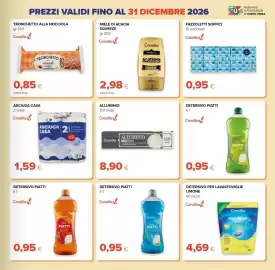 Volantino Tigre Pagina 17: Alluminio Consilia €8,90, Tronchetto alla nocciola Consilia €0,85