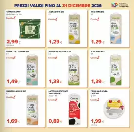 Volantino Tigre Pagina 7: Consilia riso cocco drink bio €1,49, Consilia soia drink barista Bio €1,39