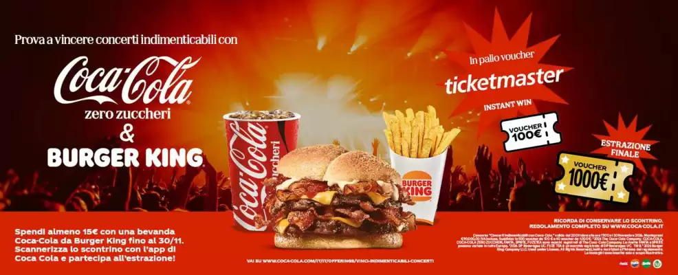 Burger King (valido fino al 30-11)