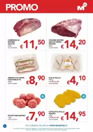 Volantino Migross Supermercati e Market Pagina 10: Arrosto di coppa con pancetta €8,90, Fusi di pollo €4,10