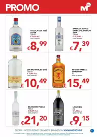 Volantino Migross Supermercati e Market Pagina 21: Gin mg manuel giró €10,49, Fireball Cinnamon Whisky €15,49