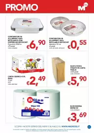 Volantino Migross Supermercati e Market Pagina 23: Buste posta posate in carta paglia €5,90