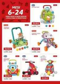 Volantino Prenatal Pagina 6: Tartaruga primi passi Fisher-Price €39,99, Happy Hippy Primipassi Eco €29,99