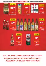 API MARKET gazetka tydzień 43 Strona 10: Piwo Beck's €2,99, Napój gazowany Coca-Cola €5,99