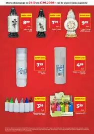 API MARKET gazetka tydzień 43 Strona 13: Wkład do zniczy W-250 63h 17,5 cm €4,99, Znicz L-549 €7,99