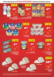 API MARKET gazetka tydzień 43 Strona 5: Śmietana Zott Primo 18% €2,99, Serek Danio Danone €2,49