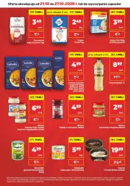 API MARKET gazetka tydzień 43 Strona 7: Kukurydza złocista Bonduelle €5,99, Makaron spaghetti Lubella €4,99