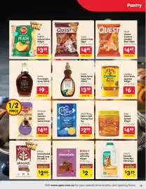 Spar catalogue week 43 Page 15: Quest Cheese Crackers €4,45, SPC Australian Peach Slices €3,20