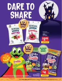 Spar catalogue week 43 Page 3: DARE TO SHARE AUSSIE MADE CONFECTIONERY CO. NO ARTIFICIAL COLOURS NO ARTIFICIAL FLAVOURS