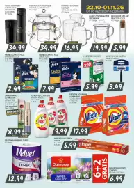 Słoneczko gazetka Strona 11: Chusteczki Delikato €5,99, Dzbanek z zaparzaczem Gustav 1.2 L, William 1.3 L €34,99