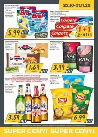 Słoneczko gazetka Strona 7: Kostka do WC Bref Classic €5,99, Chipsy Lay's Wybrane Rodzaje €6,99