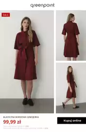 Greenpoint gazetka tydzień 43 Strona 5: Klasyczna bordowa szmizjerka Greenpoint €99,99