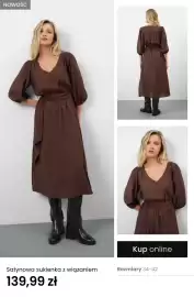 Top Secret gazetka Strona 10: Satynowa sukienka z wiązaniem €139,99
