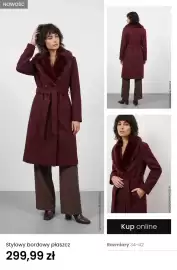 Top Secret gazetka Strona 12: Stylowy bordowy płaszcz €299,99