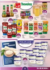 DUO-TES gazetka Strona 11: Ketchup Develey Premium €5,55, Develey Sos €5,55