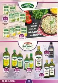 DUO-TES gazetka Strona 14: Krem z Octu Balsamicznego z Modeny €14,35, Oliwa Extra Vergine €12,89