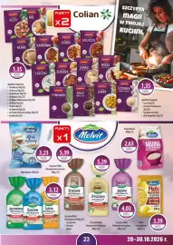 DUO-TES gazetka Strona 23: Appetita Przyprawa do Gulaszu €1,35, Płatki kukurydziane Melvit €3,39