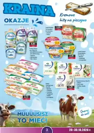 DUO-TES gazetka Strona 3: Twój Smak Serek Smakowaty €2,72, Hochland Almette serek €4,83