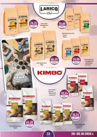 DUO-TES gazetka Strona 33: Kawa Ziarnista Larico €19,99, Kawa Brazylia Santos €19,49